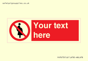 Custom prohibition not for pregnant women